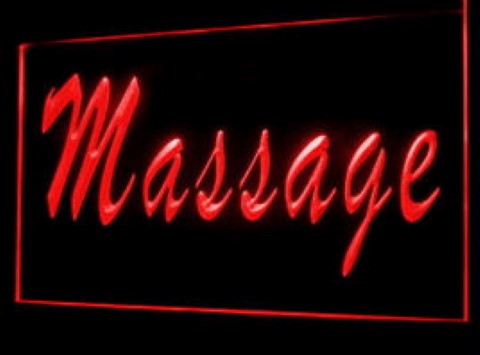OPEN Body Massage Foot massage LED Neon Sign